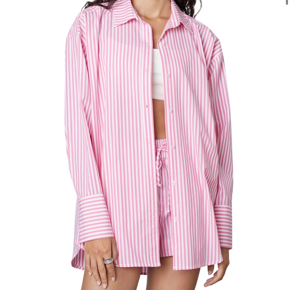 Pink Stripped Set